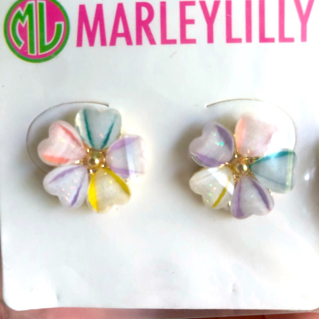 Nwt Flower Stud Earrings